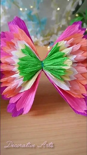 How to Make Aesthetic Flowers With Crepe Paper/ DIY Peony Flowers Making Ideas/#diy #craft #flowers