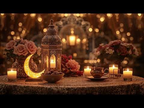 Ramadan Lantern 4K ✨🌙 Cozy Ramadan Night Ambience | Islamic TV Wallpapers | خلفيات شاشة رمضان فاخرة