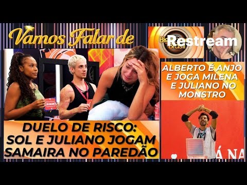 BBB 26: SOL E JULIANO JOGAM SAMIRA NO PAREDÃO * ALBERTO É ANJO E BOTA MILENA E JULIANO NO MONSTRO