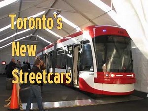 A Glimpse of Toronto's New Streetcars