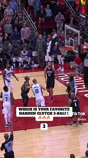 Best James Harden Clutch 3-Pointer Moments