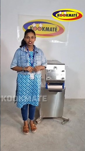 1000 Nos/Hour Commercial heavy duty Premium Semi-Automatic Chapati Pressing Machine #foodmachine