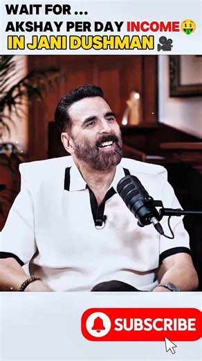 Akshay Kumar ne Jaani Dushman me per day ki kamai batayi 😳💸 #shorts #podcast #ytshorts