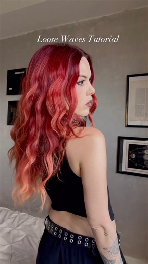 Wavy hair tutorial 🖤 #wavytalk #wavytalkpartner #wavytalkhair #wavytalkpowerwave