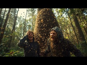 UNBELIEVABLE! Brave Men Walk on Giant Trees to Hunt Wild Bees