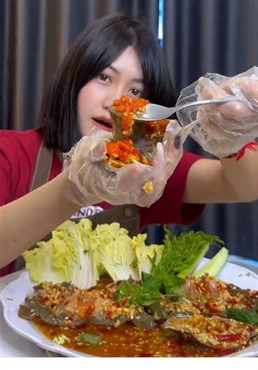 ការ៉េតផឹកហានុមជាស៊ុប! | Mukbang មីងឆយ