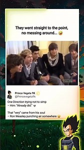 in One Direction Interview (2010) the boys ask how “fit” Hermione is and get a direct answer