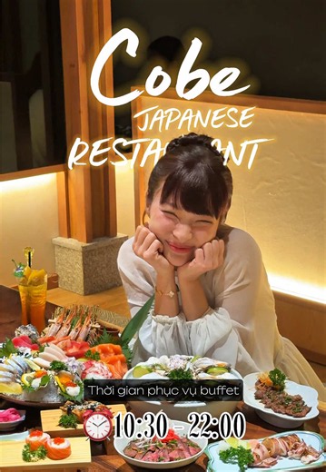 Buffet món Nhật tại Biên Hoà❤️ Cobe Japanese Restaurant #dannielinhdan #bienhoa #dongnai #cobejapaneserestaurant