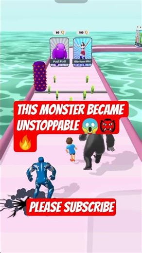 Monster Draft Evolution Run! Build the Strongest Monster 👹🔥 #shorts