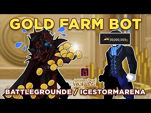 GOLD FARM TO MAX BOT - Battlegrounde or Icestormarena || GRIMLITE REV & GRIMLITE LI