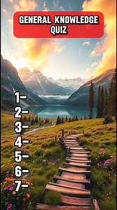 10K views · 131 reactions | General knowledge quiz, can you score 7/7 | Laugh Humor | Facebook