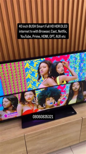 FairlyUsedHub | UK Used 40 inch BUSH Smart Full HD HDR DLED internet tv (Powered by TiVo) with Mirroring, Browser, YouTube, Netflix, Prime, Disney etc... | Instagram