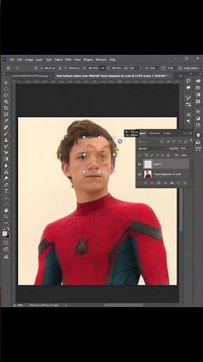 How to Swap Faces in Photoshop #shorts