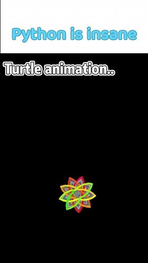 Python turtle animation projects #pythonprogramming #pythonturtlegraphics ‪@CodeWithHarry‬