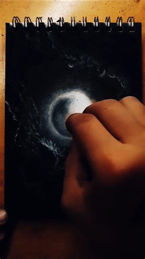 moon drawing ✨ #shorts #drawing #phoenixbladeart #treanding