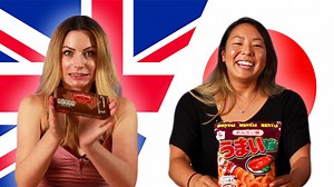 British & Japanese people swap snacks! Which one do you think has better snacks?!  | APOP | Facebook