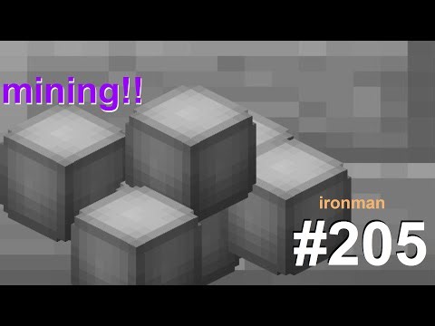 1日1時間Skyblockのironmanモードで遊ぶ【part205:Mining!!】