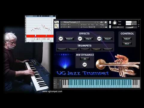 Jazz Trumpet sample library for Native Instruments Kontakt. Brass and orchestral vst, wav.