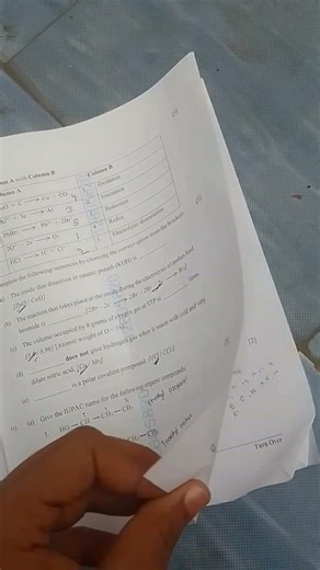 Chemistry paper 2 icse class 10 answer key 2026