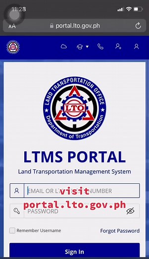 Check LTMS Portal for Active Digital Driver License ID