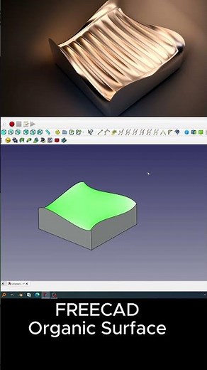 FreeCad - Create An Organic Surface