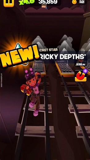 Subway Surfers City - Secret Star "Tricky Depths" (Docks District)