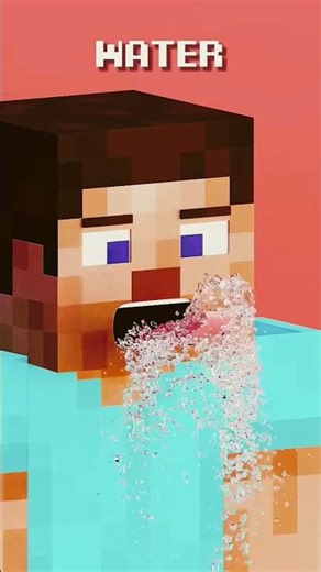 Minecraft steve is crying