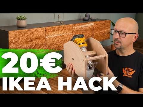 This $20 idea will COMPLETELY transform your IKEA cabinet!