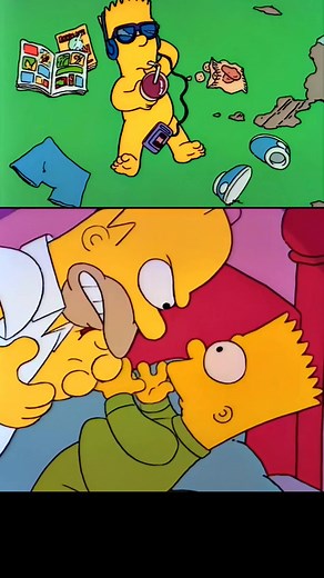 Bart's Music Video - Deep, Deep Trouble || The Simpsons #simpsons #thesimpsons #cartoon #cartoons #song #rap #animation