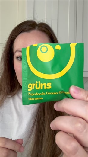 Gruns is the best and easiest way to take your greens! #gruns #greens #dailygreens #tiktokshopblackfriday #eatyourgreens