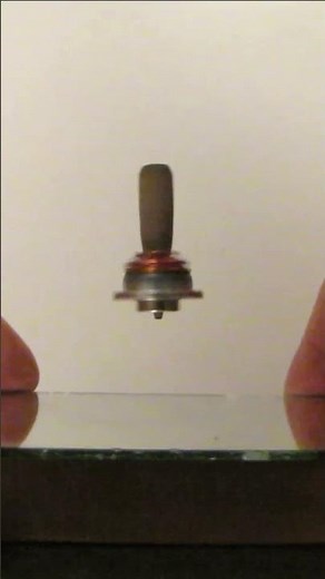 Homemade Levitron #magnettricks #levitation #magneticlevitation
