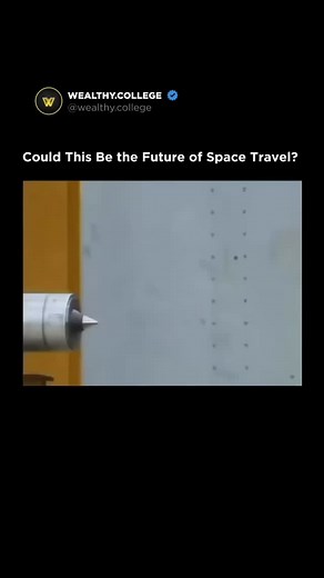 7.5K views · 1.3K reactions | Could this be the future of space exploration?  A revolutionary engine concept might change how we journey to the stars. The possibilities for interstellar travel are closer than ever before. | Wealthy.College | Facebook