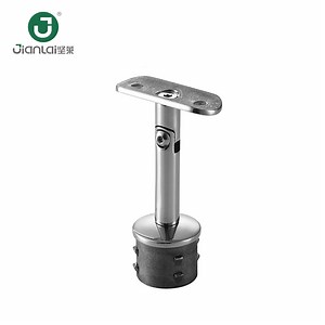 [Hot Item] Adjustable Handrail Pipe Brackets Fitting/Steel Pipe Stair Handrail