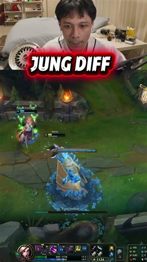 Jungle diff #leagueoflegends