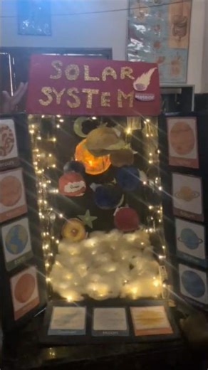 Solar System Working model #sanmariahighschool