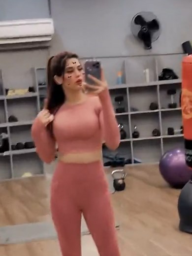 Shataj Gem Girl: Stylish Gym Workout Routine