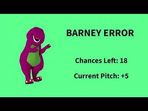 Barney Error Pitch Edition (FULL VERSION)