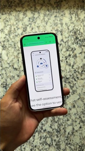 Android OS verification is coming 🔥🔥