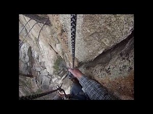 Self-belay climbing using Micro Traxion
