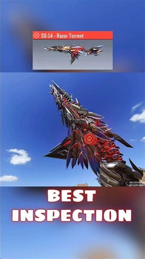 Mythic SO 14 Razor Torrent Inspection in COD MOBILE #shorts