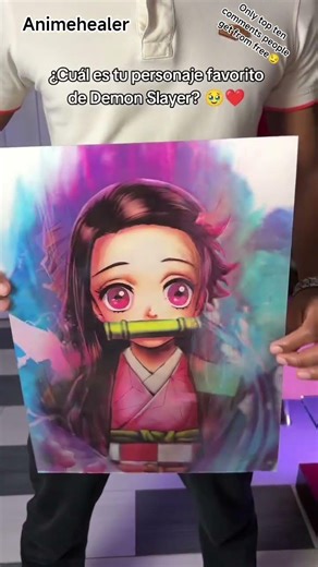 POV: 💎You Get a Demon Slayer Motion Sticker 😱 | Must Have Anime Merch #demonslayer