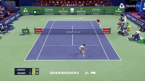 Novak Djokovic Shows His Class In Shanghai