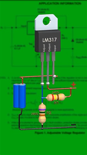 6.2K views · 114 reactions | LM317 Adjustable Voltage Regulator #electronics #electrical #short #education | Electro Sphere | Facebook