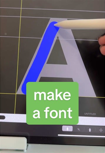 Replying to @Susan1186 This is how you make a font! Let me know if you have any questions about the process. #fontmaking #ifontmaker #fonts #customfont #fonts #fontself #fontmaker