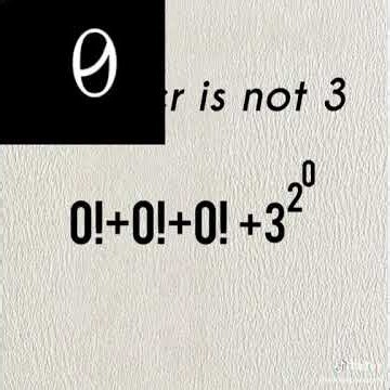 🧠 0! + 0! + 0! + 3²⁰ = ? ¿Sabés el resultado? Decime 👇 #Matematicas #Acertijo #ParaTi #wow #viral 🤯👀