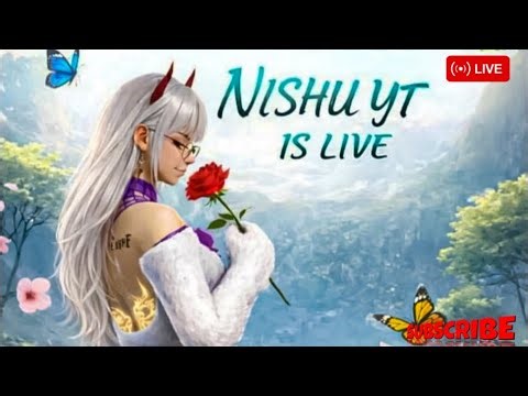 🔴 FREE FIRE LIVE STREAMING WITH NISHU YT 💗|| #freefire #garenafreefire #ytshorts