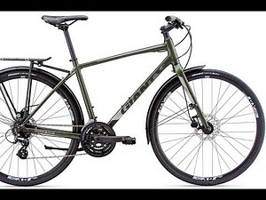 2018 Giant Cross City 2 Equipped Flat Bar Road Bike