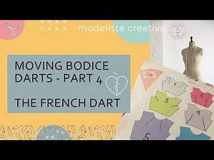 Creating a French Dart - Part 4 (Moving Darts on the Basic Bodice)