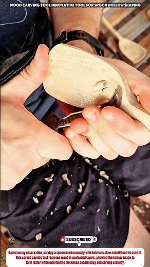 Wood Carving Tool Innovative Tool For Spoon Hollow Shaping
