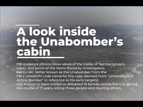 A look inside Unabomber Ted Kaczynski's Montana cabin